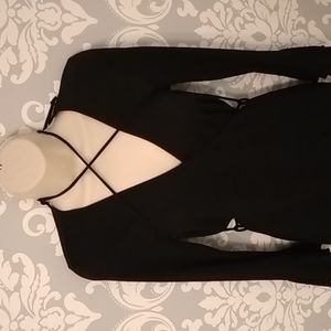Suzy Shier, Long Sleeve Black Dress